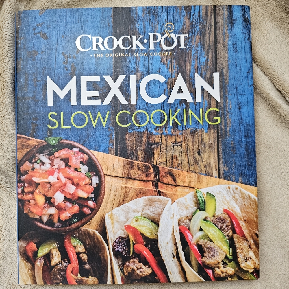 Mexican Slow Cooking Cookbook - Blue Cover